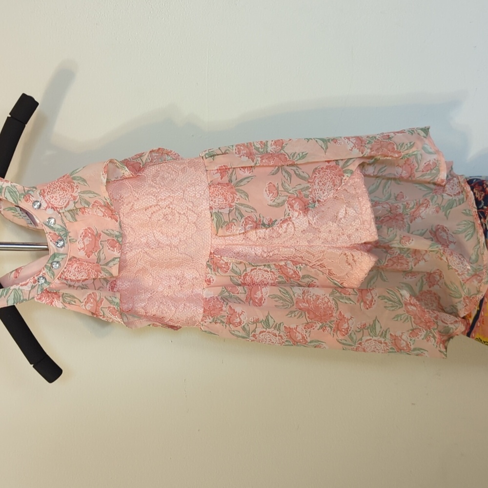 Nicole Miller girls romper dress
